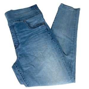 Spanx Signature Waist Ankle Skinny Jeans Blue Size 32